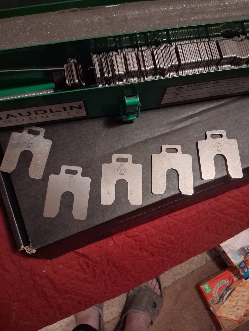 Maudlin Slotted Shim Full Set